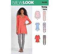 New Look túnicas con patrón de Costura para Leggings, Papel