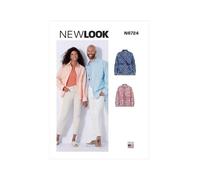 New Look UN6724A Camisa unisex A (XS-S-M-L-XL)