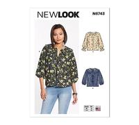 New Look UN6743A Misses' Tops A (8-10-12-14-16-18-20)