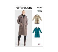 NEW LOOK UN6767A - Abrigos para mujer (talla XS-S-M-L-XL)