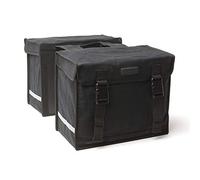 New Looxs ALFORJAS Canvas Camping 66L IMP.LIEN, Sport, Negro (Negro), Talla Única