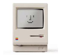 New Maclock Retro Clock Creativity Alarm Clock Student Specific Wake Up Artifact Desktop Decor Computer Keyboard