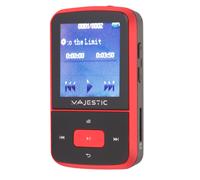 New majestic bt-3284r mp3 reproductor de mp3 negro, rojo