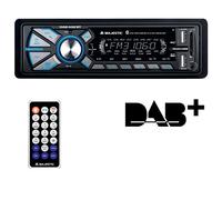 New majestic dab-442 bt receptor multimedia para coche negro 180 w blu