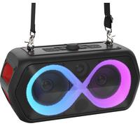 New majestic fire 39 altavoz para fiestas negro 40 w