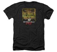 New - Men's Beverly Hills Cop 2 Logo Adult T-Shirt - Heather Black - Medium T-Shirt Black XXL