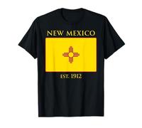 New Mexico Flag 47th US State 1912 New Mexico Native Camiseta
