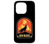 New Mexico Live Love Explore - Diseño de Lobo aullante Carcasa para iPhone 15 Pro