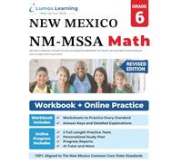 New Mexico Measures of Student Success and Achievement (NM-MSSA) Test Practice: 6th Grade Math Practice Workbook and Full-length Online Assessments: New Mexico Test Study Guide