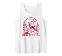 New Mexico Mountain Lion & Zia Outdoor Hiking Camiseta sin Mangas