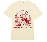 New Mexico Mountain Lion & Zia Outdoor Hiking Comfort Colors Adult Heavyweight T-Shirt