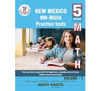 New Mexico State , 5th Grade MATH Practice Tests ,Volume 1