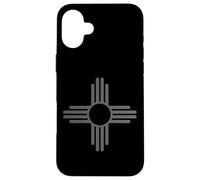 New Mexico State Flag Zia Sun Symbol Albuquerque Santa FE Carcasa para iPhone 16 Plus