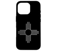New Mexico State Flag Zia Sun Symbol Albuquerque Santa FE Carcasa para iPhone 16 Pro