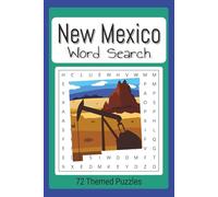 New Mexico Themed Word Search Puzzle Book: Easy To Read Word Find