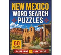 New Mexico Word Search Puzzles: For Kids & Adults of All Ages! | 8.5x11 in. | 60 Puzzles | Large Print | Easy to Read (The Americana Series)