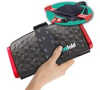 New mifold Comfort Grab-and-go Car Booster Seat- 3X Thicker Cushion! Compact and Portable for Every Day, Carpooling, Travel, etc. Compact for Every Day, Comfortable for Every Adventure, Charcoal Grey