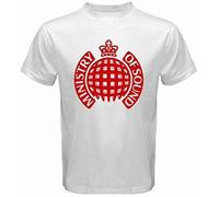 New Ministry of Sound Dance House Music Logo Men's White T-Shirt