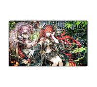New Mlikemat Playmat Traptrix Girls TCG CCG OCG Trading Card Game Mat con zonas + bolsa gratis (ZD039-045-A)