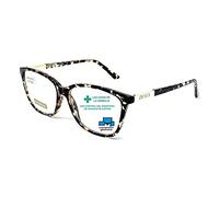 New model 2021 Gafas de lectura con filtro bloqueo de luz azul para gaming, ordenador, móvil. Anti fatiga, presbicia, vista cansada, Mujer Diseño en Colores. VENICE Smart (Demi 2, +2,50)