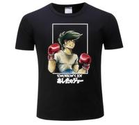 New Model Printed Men T Shirt Cotton Tshirt O-Neck Short-Sleeve Ashita no Joe Anime Women T-Shirt