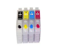 New Models 604 604xl Refillable Ink Cartridge Without Chip for Epson Expression WF-2910 2930 2935 2950 XP-2200 2205 3200 3205 4200 4205