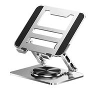 New Multifunctional Tablet - Laptop Stand With Height Adjustment | Cooling Base - Portable Heat Disipation Riser For Ergonomic Viewing At Home, Office, College, Work, Entertainment & Study