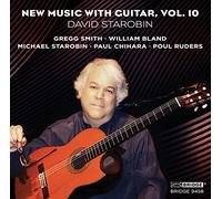 David Starobin David Starobin: New Music With Guitar - Volume 10 (CD) Album