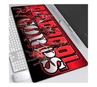 New Mutant Deadpool Alfombrilla Raton Anime Gaming Mouse Pad XXL 800x300x3 mm,Impermeable con 3mm Base de Goma Antideslizante,Special-Textured Superficie para Ordenador, PC y Laptop, B