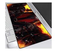 New mutant Deadpool Anime Alfombrillas de Ratón - Gaming Mousepad 800x300mm, 3mm Base de Goma Antideslizante, Superfície con Textura Especial, Compatible con ratón láser y óptico, para PC y Laptop, E