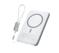 New Net - Power Bank magnético 10000 mAh compatible con Samsung Galaxy | S26, S26+, S25, S25+, S24, S24+, Ultra, Edge, FE, 5G iPhone 17 16 15 Pro Max [Wireless Mag Safe - Potencia 15W - USB-C 22.5W]