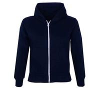 New Niños Niña Liso Unisex Fleace Sudadera Cremallera Estilo 1st Clase Envío