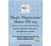 New Nordic Malato mágico de magnesio Músculos, nervios y microcirculación 60 pastillas