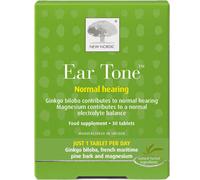New Nordic Tono del oído Suplemento alimenticio Audición normal 30 pastillas