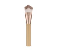Real Techniques New Nudes 2.0 Foundation Makeup Brush, Triple-Layered Face Brush for Liquid Foundation & Tinted Moisturizer, Seamless Blending, Cruelty-Free, 1 Count