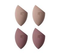 Real Techniques New Nudes 2.0 Bare Finish Makeup Sponge 4-Pack, Makeup Blending Sponges for Liquid & Cream Foundation, Skin Tints & Illuminators, Cruelty-Free
