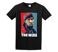 New Omar Little *The Wire TV Show Graphic tee Unisex 100% Cotton Short-Sleeve T-Shirts Black L