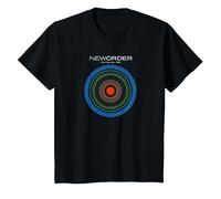 New Order Blue Monday 88 Camiseta, Niños, Negro, 3 años