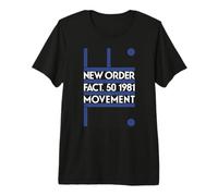 New Order Movement Fact 50 Camiseta Premium