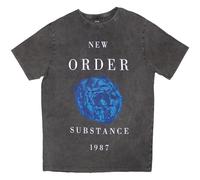 New Order Substance 1987 Oficial Camiseta para Hombre (Small)