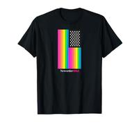 New Order Vertical Concert US Flag Camiseta