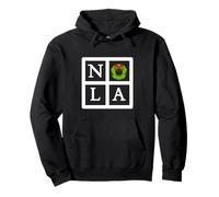 New Orleans NOLA Camiseta Navidad en Nueva Orleans NOLA Sudadera con Capucha