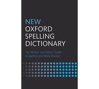 New Oxford Spelling Dictionary
