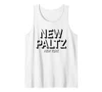 New Paltz Nueva York - New Paltz NY Block Camiseta sin Mangas