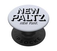 New Paltz Nueva York - New Paltz NY Block PopSockets PopGrip Adhesivo