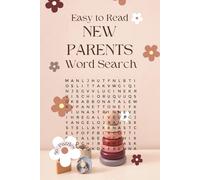 New Parents Word Search Book: Fun Word Searches with Easy to Read Print about babies, joyful moments, baby items, and More | 6X9 inches, 110 Pages | ... for baby showers, Holidays, and Free Times