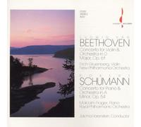 New Phil.Orch - Beethoven: Concerto for Violin & Orchestra; Schumann: Concerto for Piano & Orchestra