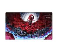 New Playmat Black Rose Dragon TCG CCG - Juego de cartas de trading