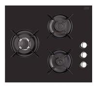 New Pol NW3GG Encimera de Gas 3 Zonas Negro