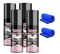 New Polishing Cleaner Vehicle Interior Polish, Car Cleaning Kit for Rubber、Leather, 100ml Car Interior Cleaner (4)